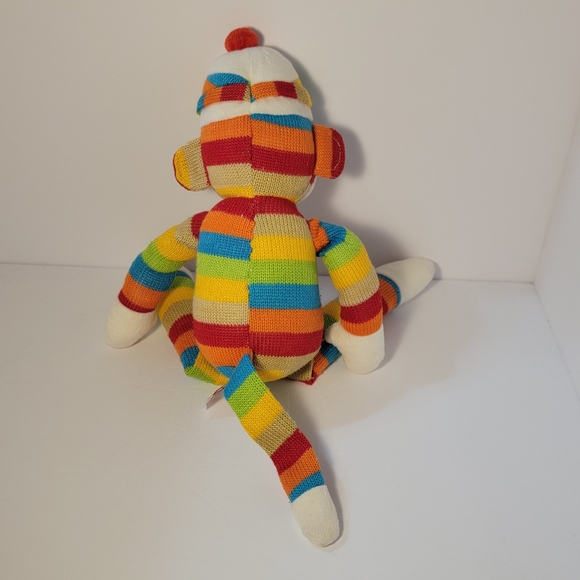 TY Beanie Buddies Collection 2 Sock Monkeys Both Year 2011 - Picture 8 of 12